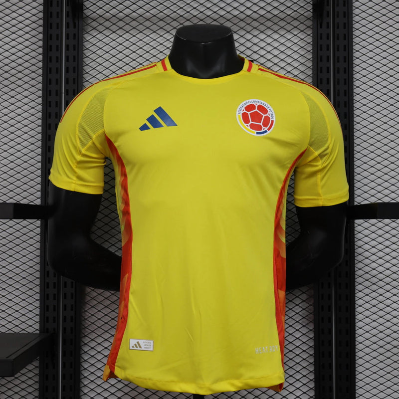 Camisa Seleção Colômbia 24/25 Jogador Masculino - Amarela