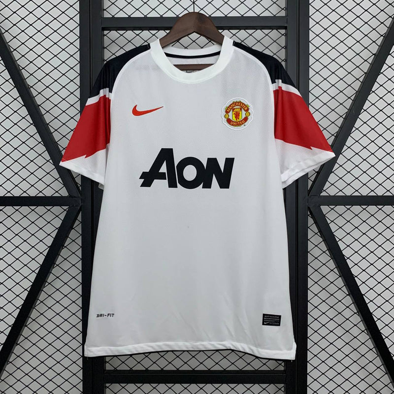 Camisa Manchester United Retrô 2010/11- Branca
