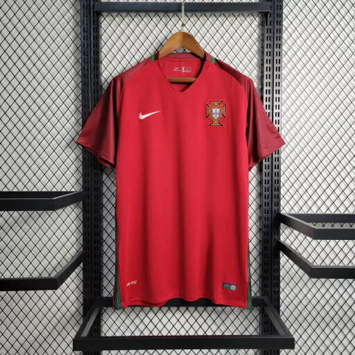 Camisa Portugal Retrô 2016 - Vermelha