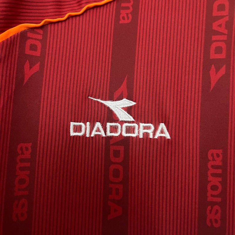 Camisa Roma Retrô 1999 - Vermelho