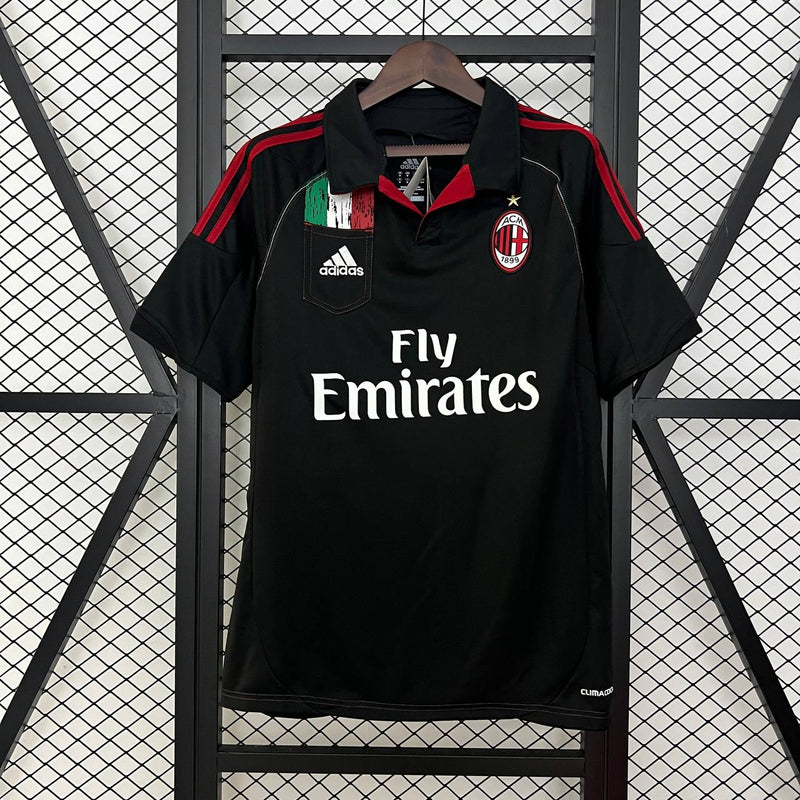 Camisa Milan Retrô 2011/2012 - Preta