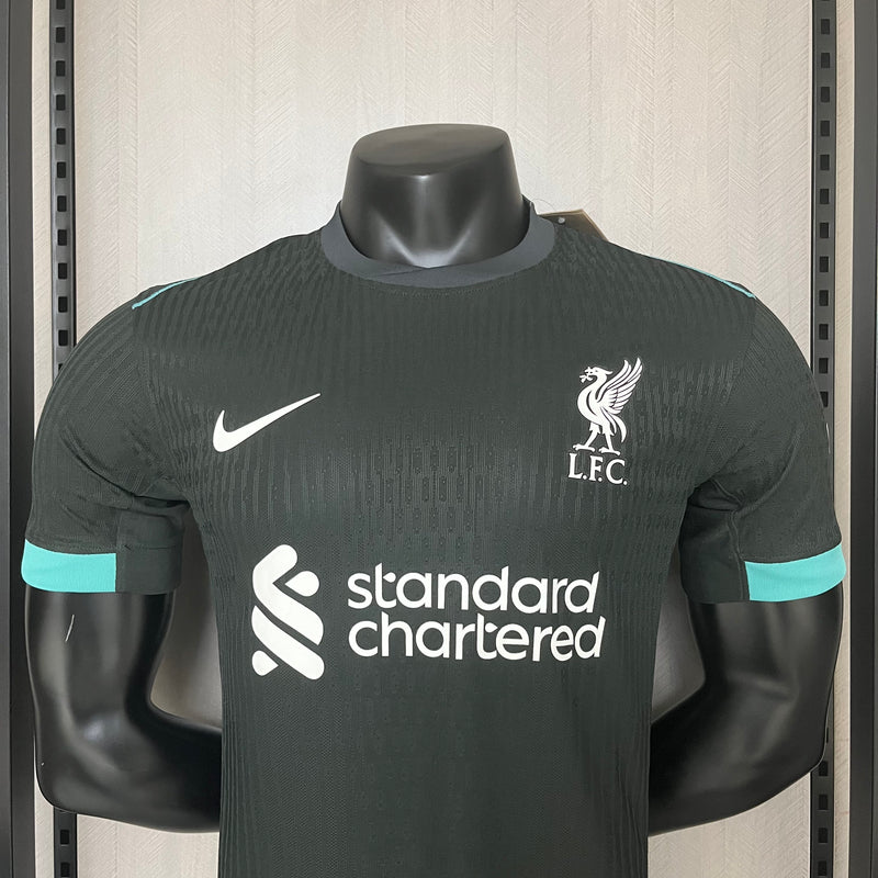 Camisa Liverpool Away ll 24/25 - Versão Jogador  - Preta