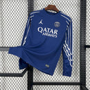 Camisa PSG Manga Longa 25/26 Home I - Azul