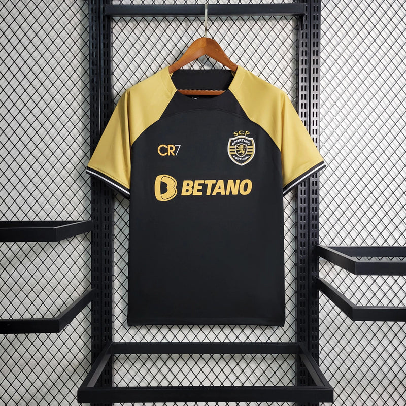 Camisa Sporting Third lll 24/25 - Preta
