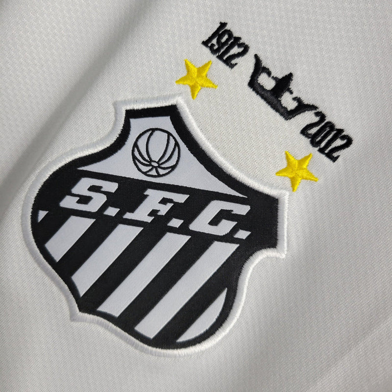 Camisa Retrô Santos I 2012/13 Masculino Branco