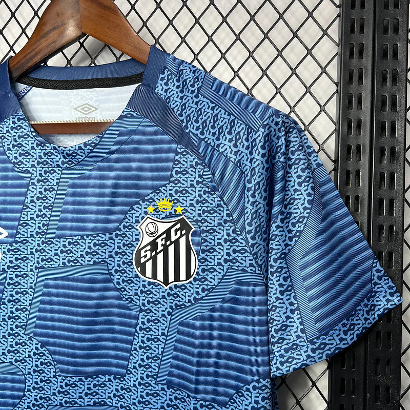 Camisa Santos Treino 24/25 - Azul