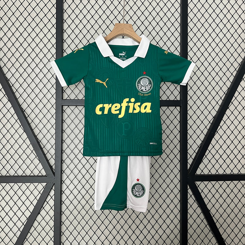 Kit Infantil do Verdão 24/25 Home - Verde