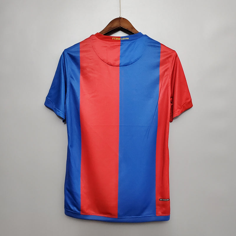 Camisa Barcelona Retrô 2005/2006 Azul e Vermelha - Nike