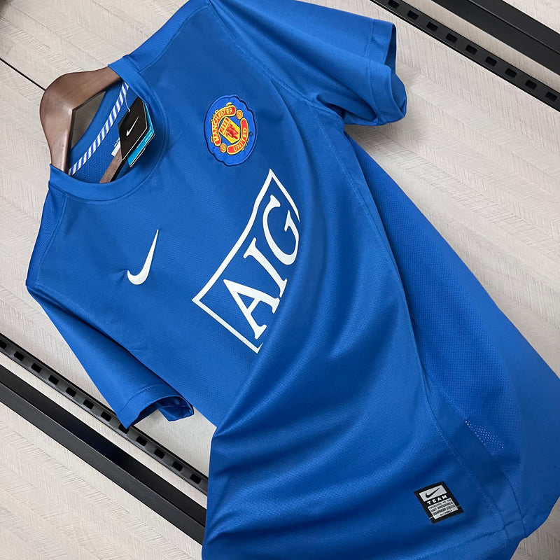 Camisa Manchester United Il Retrô 2007/08 - Azul