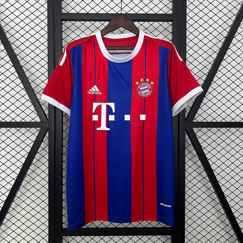 Camisa Bayern de Munique Retrô 2015 - Vermelha e Azul