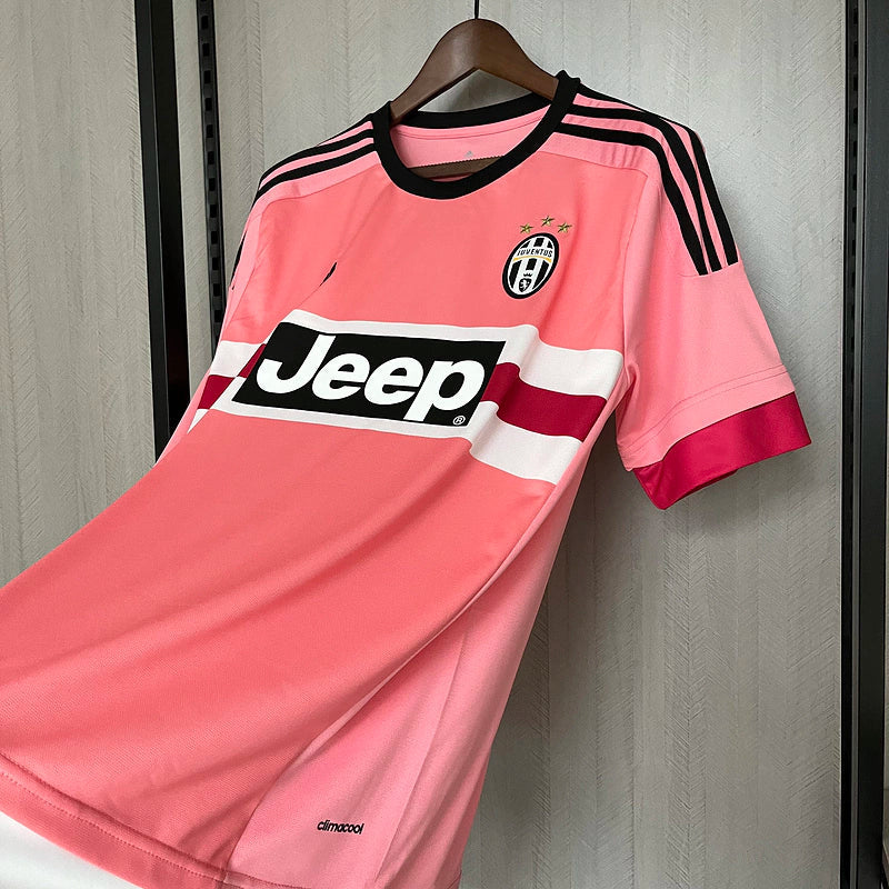 Camisa Juventus Retrô 2015/16 Rosa - Adidas