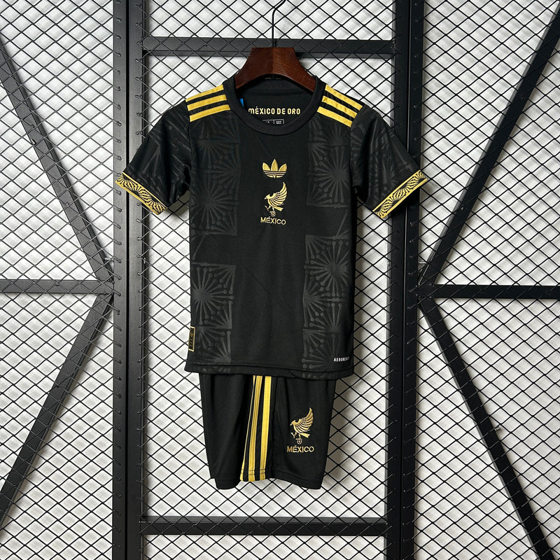 Kit Infantil Mexico Edição Especial 25/26 - Preto