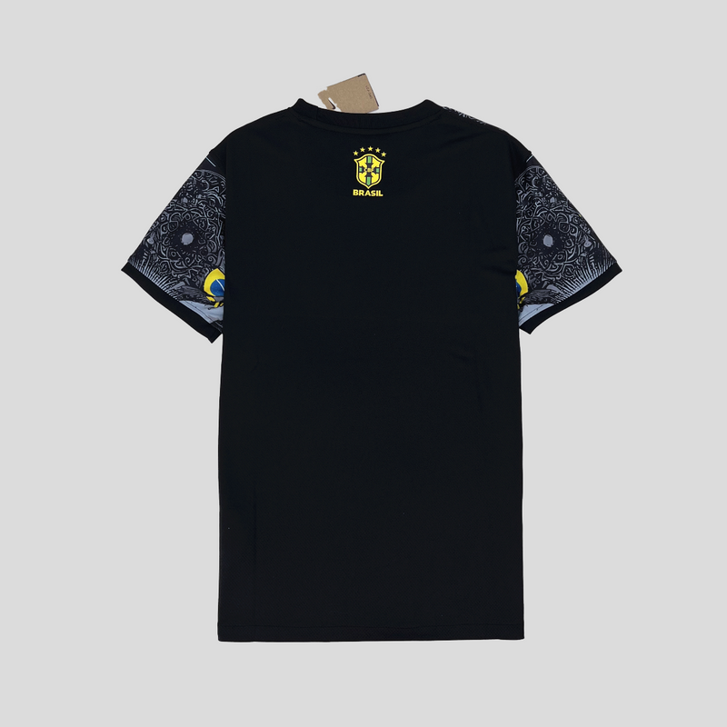 Camisa Seleção Brasil Edição Especial Cristo Redentor 24/25 - Preta