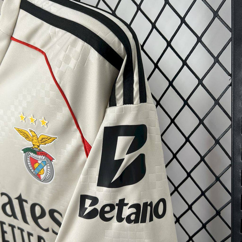 Camisa Benfica Away Il 25/26 - Bege