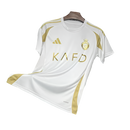 Camisa Al Nassr III 24/25 Masculina - Branco e Dourado