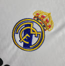 Camisa do Real Madrid Manga Longa Home l  24/25 - Branca