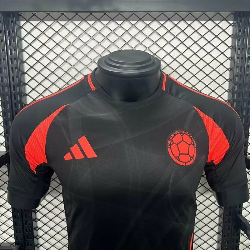 Camisa Seleção Colômbia 24/25 Jogador Masculino - Preta