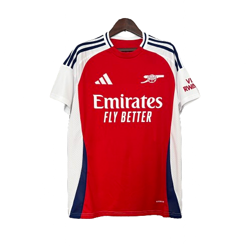 Camisa Arsenal I Home Adidas Torcedor 2024/25 Masculino Vermelho