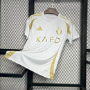 Camisa Al Nassr III 24/25 Masculina - Branco e Dourado