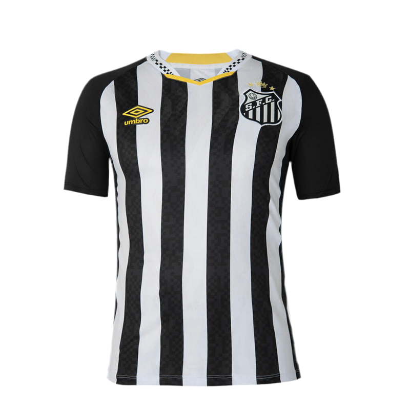 Camisa Santos Away ll 25/26 - Preta e Branca