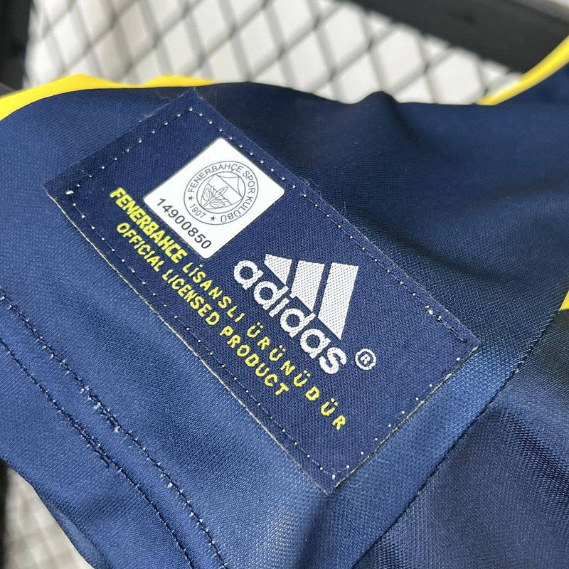 Camisa Fenerbahce Retrô 2007 - Azul e Amarela