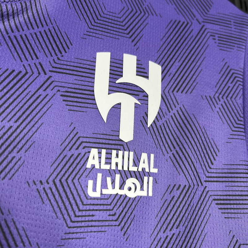 Camisa Al Hilal Third lll 24/25 - Roxa