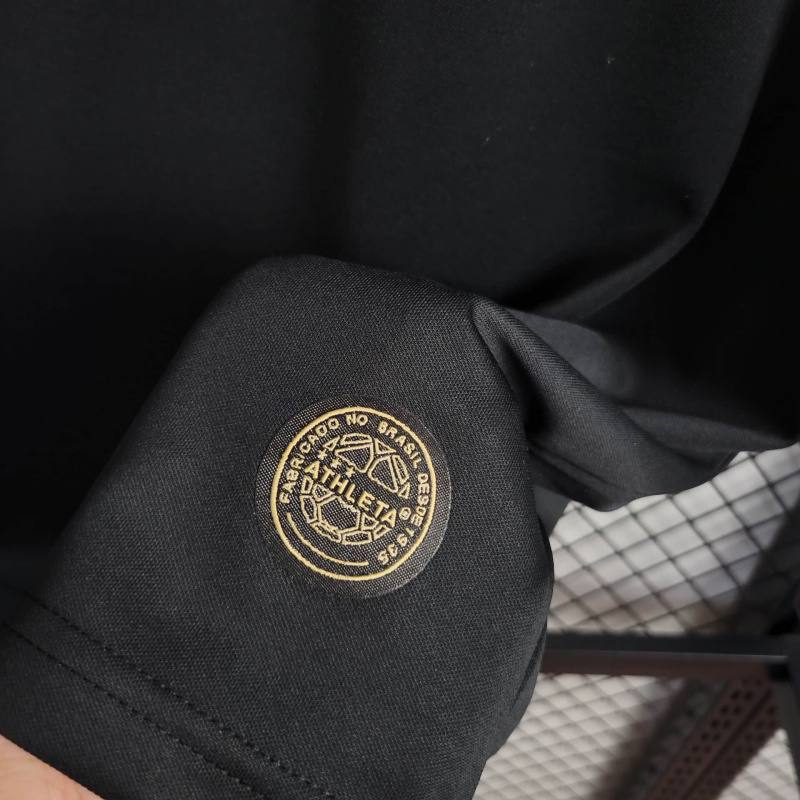 Camisa Santos Pelé 1000 gols  s/n° - Masculina Preta