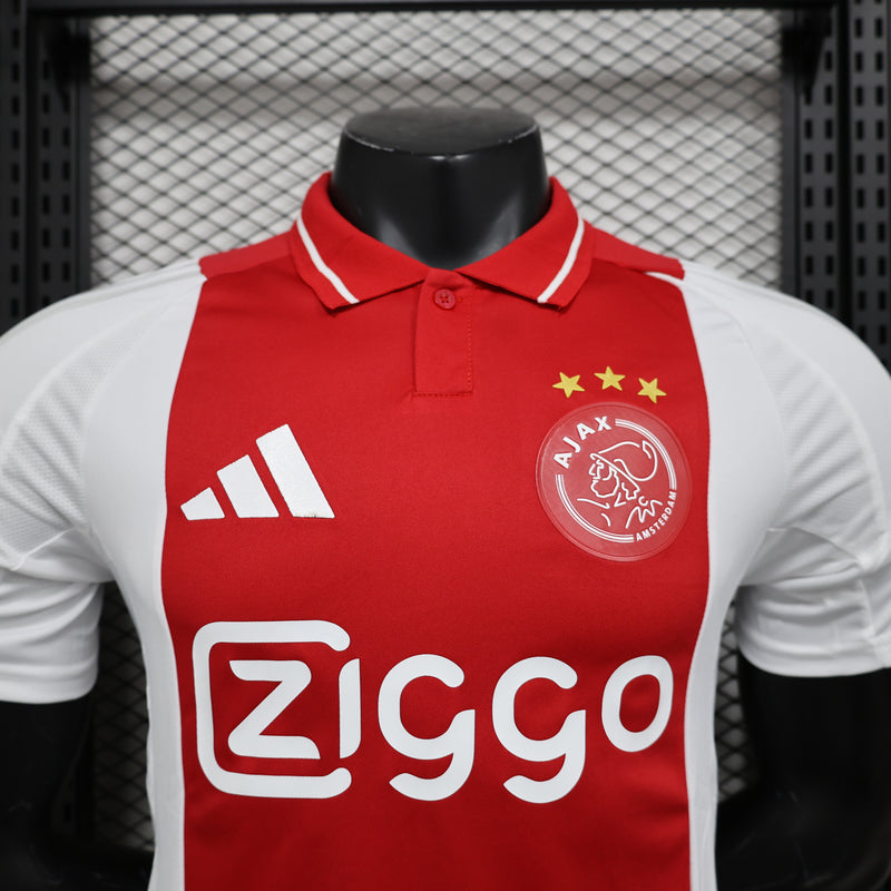 Camisa Ajax Home l Jogador 24/25 - Branca