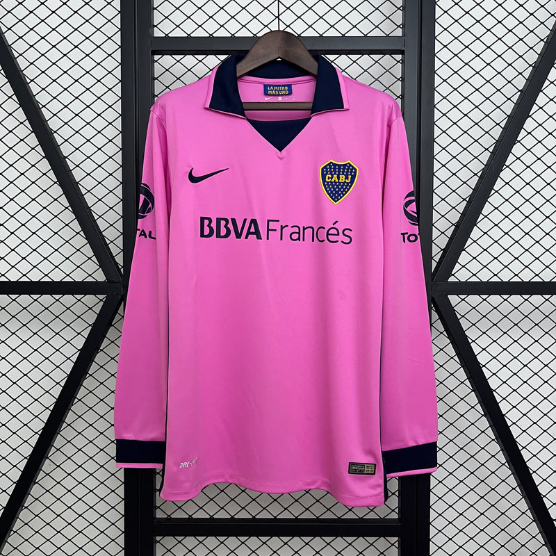 Camisa Boca Júniors Retrô 13/14 - Manga Longa