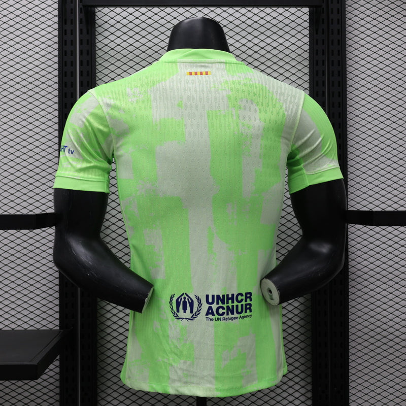 Camisa Barcelona Third lll 24/25 Jogador - Verde