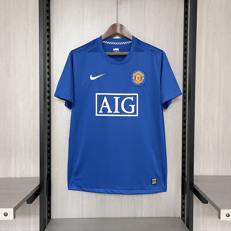 Camisa Manchester United Il Retrô 2007/08 - Azul