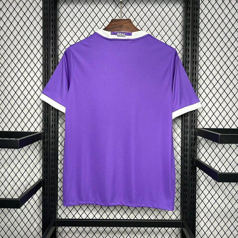 Camisa Real Madrid Retrô Final Champions League 2017 - Roxa