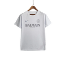 Camisa PSG 23/24 Edição Especial Balmain Paris - Branco