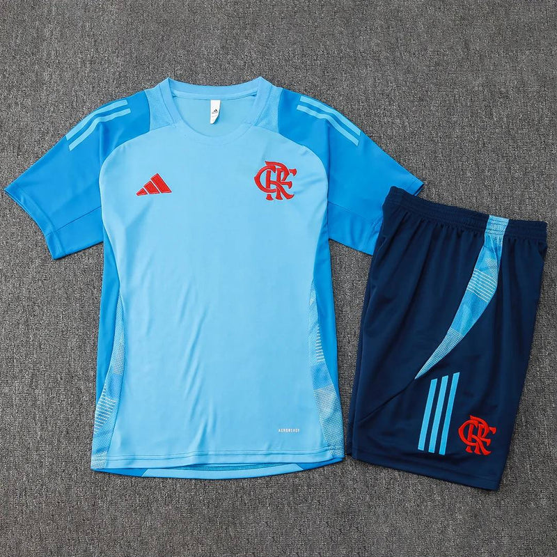 Kit Treino Flamengo 25/26 - Azul Claro