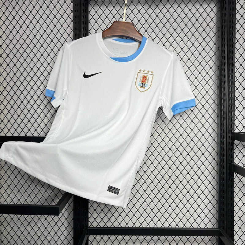 Camisa Seleção do Uruguai Away 24/25 - Branca