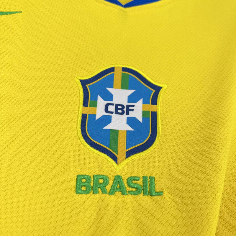 Camisa Seleção Brasileira Home l 25/26 - Amarela