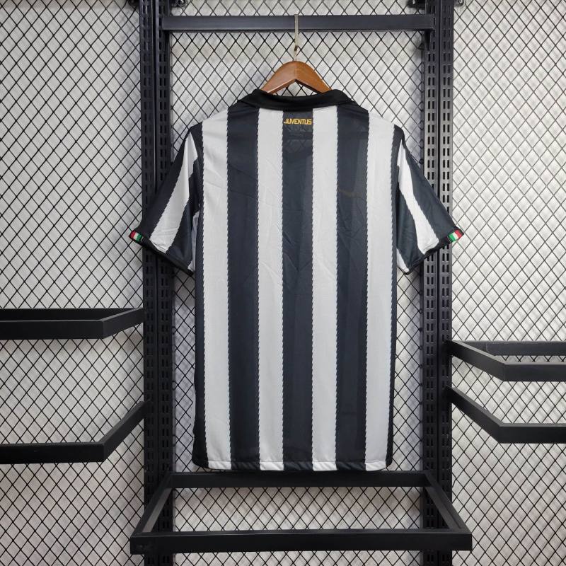 Camisa Juventus Retrô 2010 - Preta e Branca