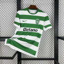 Camisa Sporting Home l 25/26 - Branca e Verde