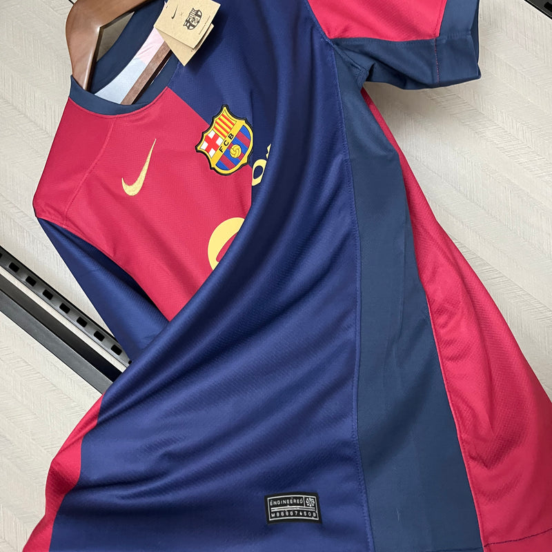 Camisa Barcelona Home l Torcedor 24/25 - Azul e Grená