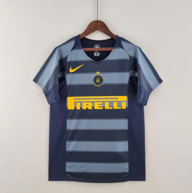 Camisa Inter de Milão Retrô 2004/05 - Azul