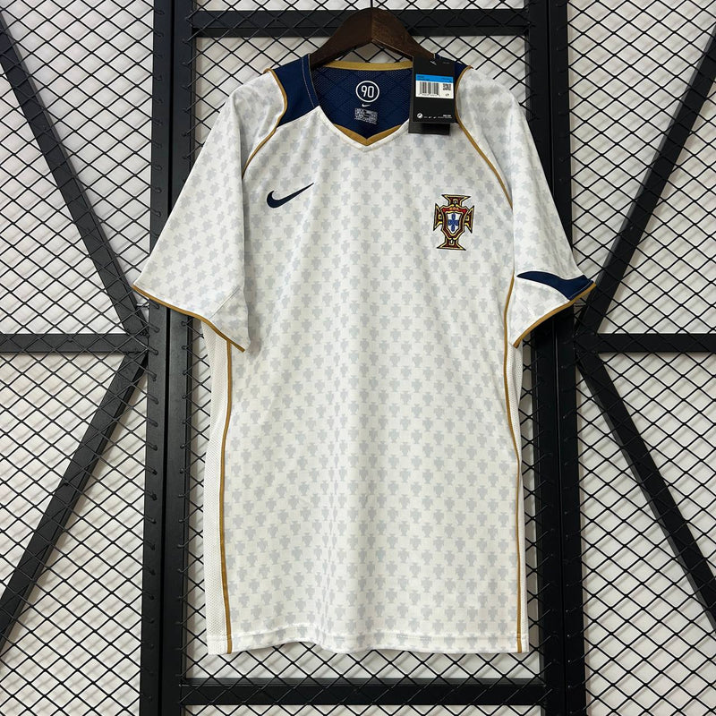 Camisa Portugal Retrô 2004 - Branca