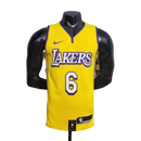 Camisa Basquete NBA Regata Los Angeles Lakers Masculina - Amarela