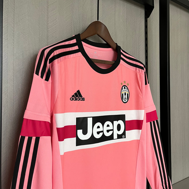 Camisa Retro Juventus Manga Longa - 2015/16