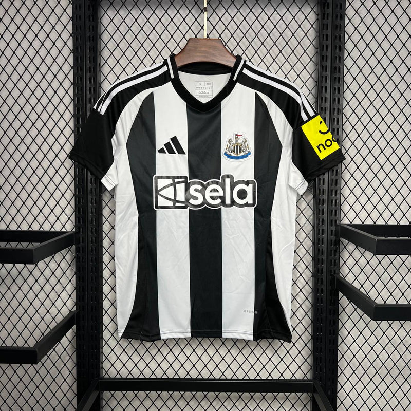 Camisa Newcastle Home l 24/25 - Preta e Branca