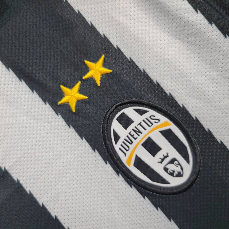 Camisa Juventus Retrô 2010 - Preta e Branca