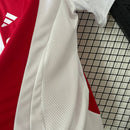 Camisa Ajax Home 24/25 - Branca e Vermelha