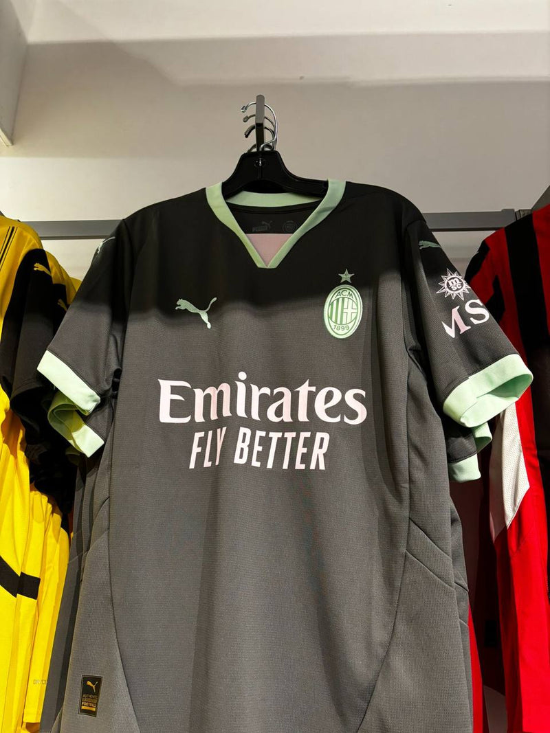 Camisa Milan 24/25 Third lll - Torcedor Preta