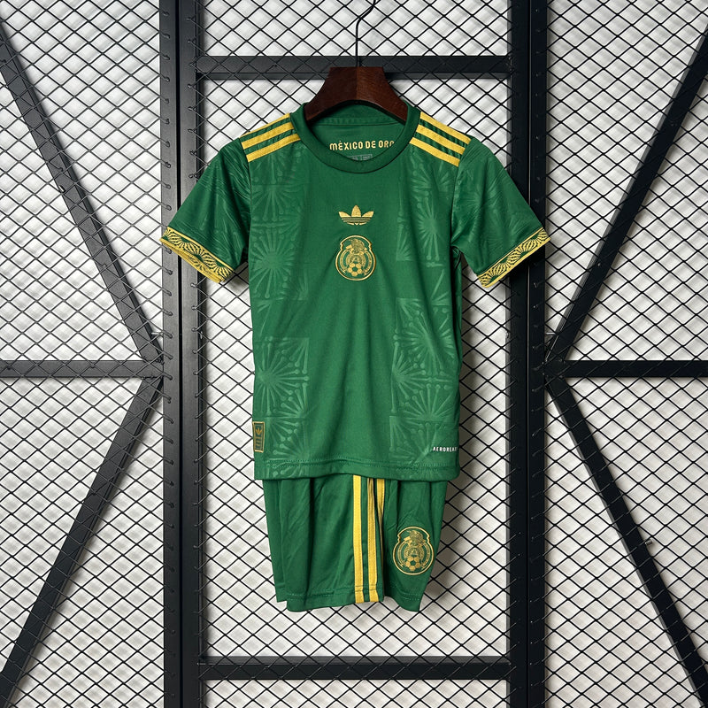 Kit Infantil Mexico Edição Especial 25/26 - Verde