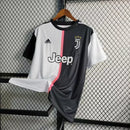 Camisa Juventus Retrô 2019/2020 - Preta e Branca