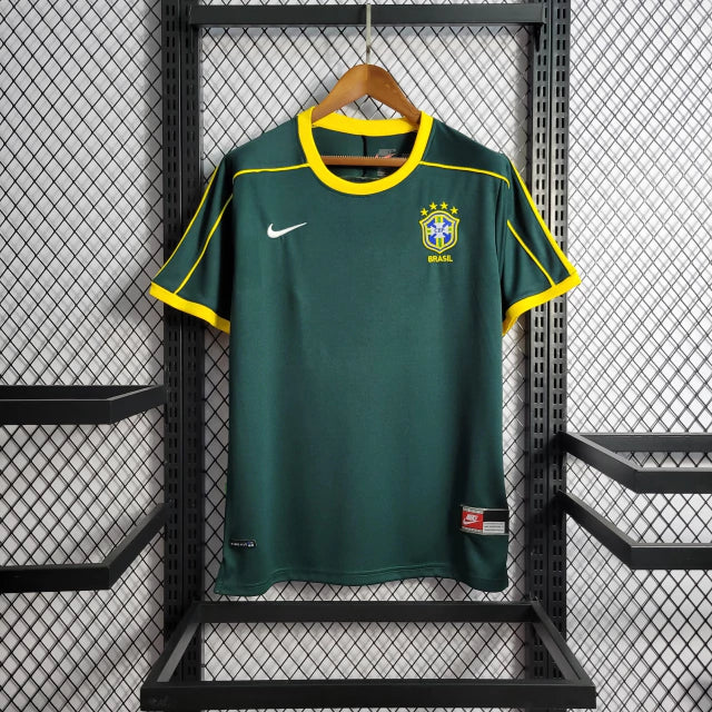 Camisa Retrô Seleção Brasileira 1998 Goleiro